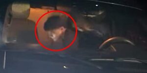 Video toont een man die wordt beschuldigd van inbraak in meerdere voertuigen in Balcones Heights